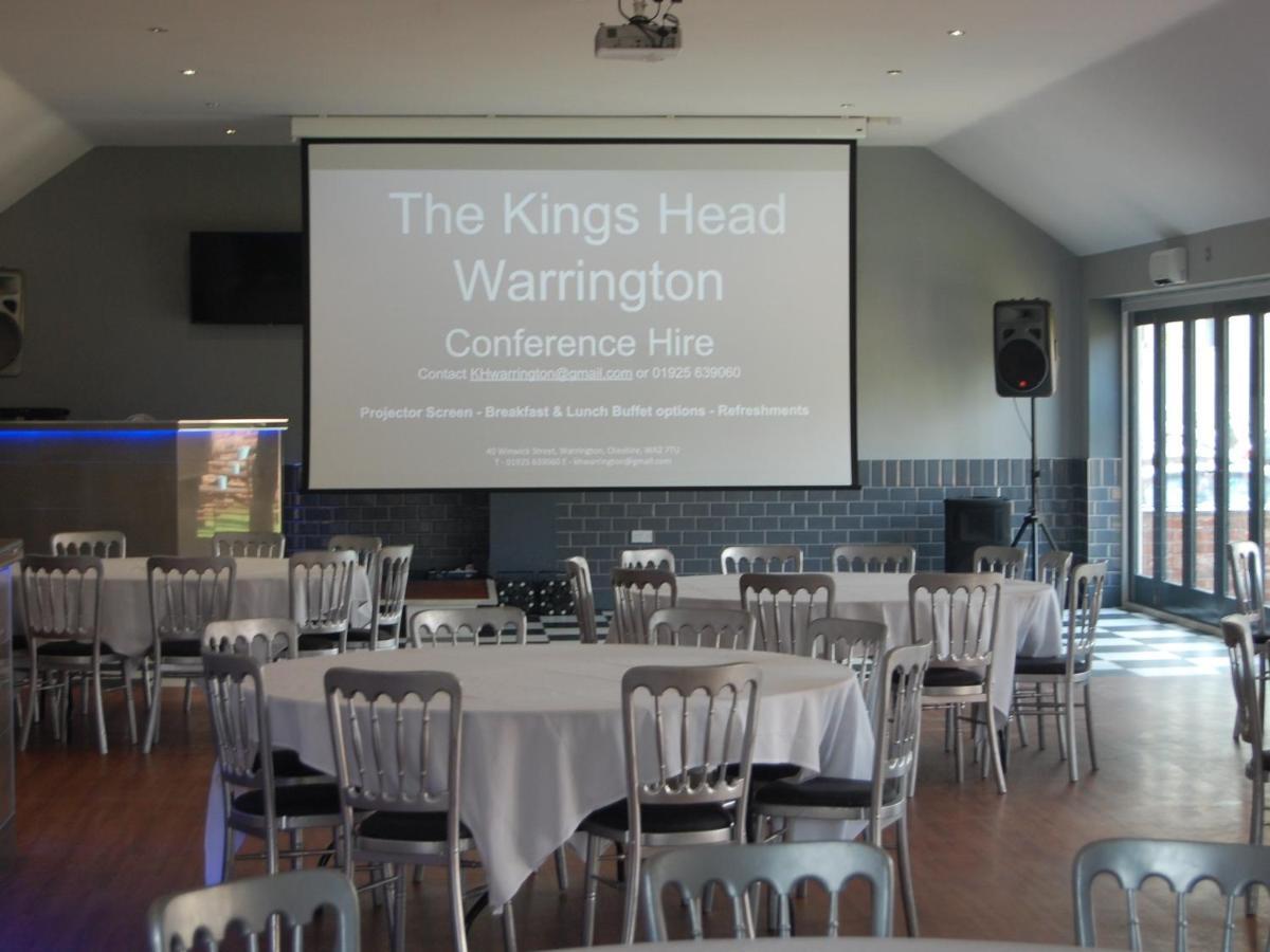 The Kings Head Bed & Breakfast Warrington Exterior foto